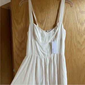 Reformation Cream Bridal Gown